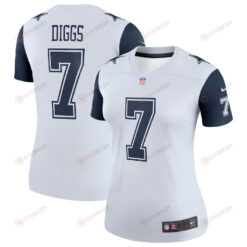 Trevon Diggs Dallas Cowboys Women's Alternate Legend Jersey - White