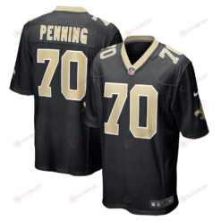 Trevor Penning New Orleans Saints Game Player Jersey - Black