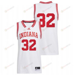 Trey Galloway 32 White Indiana Hoosiers 2022 College Basketball Reverse Retro Jersey