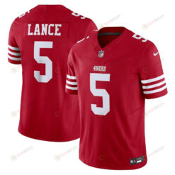 Trey Lance 5 San Francisco 49ers Vapor F.U.S.E. Limited Jersey - Scarlet