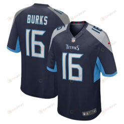 Treylon Burks 16 Tennessee Titans 2022 Draft First Round Pick Game Jersey In Navy