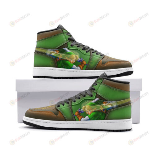 Triforce Symbol Zelda Air Jordan 1 High Shoes Sneakers