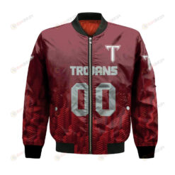 Troy Trojans Bomber Jacket 3D Printed Team Logo Custom Text And Number