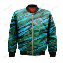 Tulane Green Wave Bomber Jacket 3D Printed Sport Style Team Logo Pattern