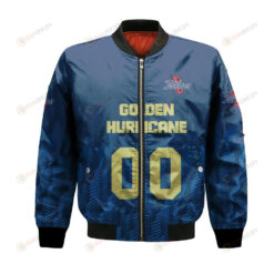 Tulsa Golden Hurricane Bomber Jacket 3D Printed Team Logo Custom Text And Number