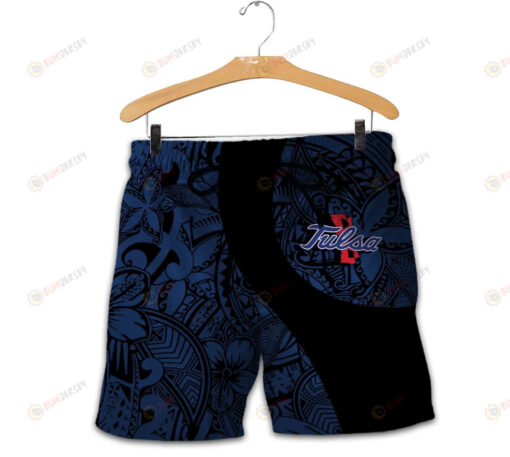 Tulsa Golden Hurricane Men Shorts Polynesian