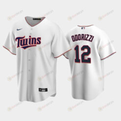 Twins 12 Jake Odorizzi Home White Jersey Jersey