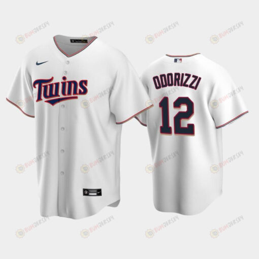 Twins 12 Jake Odorizzi Home White Jersey Jersey