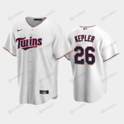 Twins 26 Max Kepler Home White Jersey Jersey