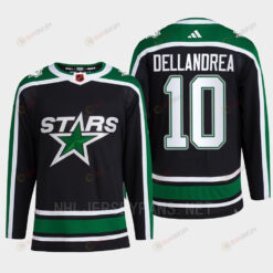 Ty Dellandrea 10 Reverse Retro 2.0 Dallas Stars 2022 Black Jersey Pro Primegreen