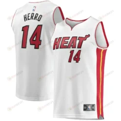 Tyler Herro Miami Heat Fast Break Jersey White - Association Edition