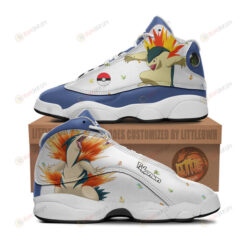 Typhlosion Shoes Pokemon Anime Air Jordan 13 Shoes Sneakers