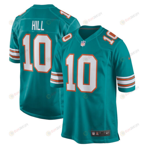 Tyreek Hill 10 Miami Dolphins Alternate Game Men Jersey - Aqua