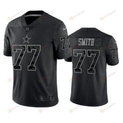 Tyron Smith 77 Dallas Cowboys Black Reflective Limited Jersey - Men