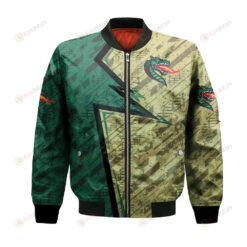 UAB Blazers Bomber Jacket 3D Printed Abstract Pattern Sport