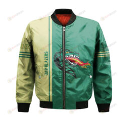 UAB Blazers Bomber Jacket 3D Printed Half Style