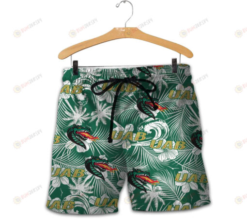 UAB Blazers Men Shorts Tropical Seamless