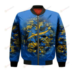 UBC Okanagan Heat Bomber Jacket 3D Printed Camouflage Vintage