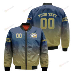 UC Davis Aggies Fadded Bomber Jacket 3D Printed