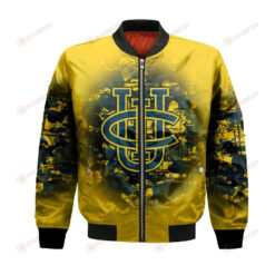 UC Irvine Anteaters Bomber Jacket 3D Printed Camouflage Vintage