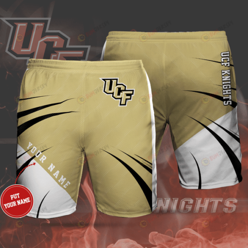 UCF Knights Basketball Team Custom Name Hawaiian Shorts Summer Shorts Men Shorts - Print Shorts