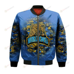 UCLA Bruins Bomber Jacket 3D Printed Camouflage Vintage