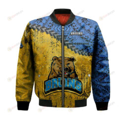 UCLA Bruins Bomber Jacket 3D Printed Grunge Polynesian Tattoo