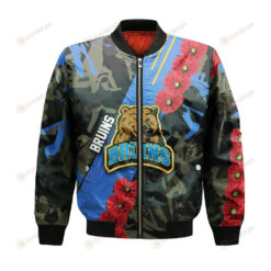 UCLA Bruins Bomber Jacket 3D Printed Sport Style Keep Go on