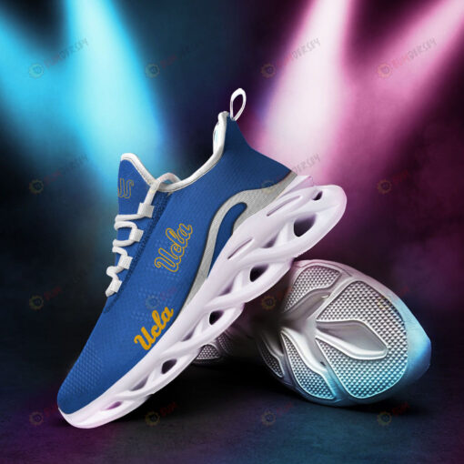 UCLA Bruins Logo Pattern 3D Max Soul Sneaker Shoes In Blue