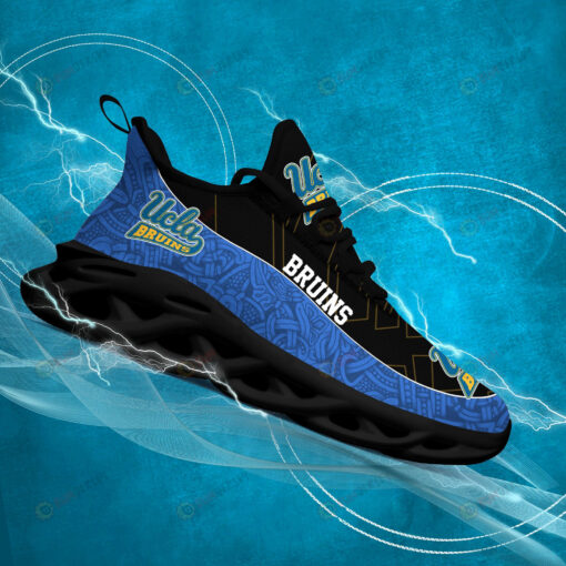 UCLA Bruins Logo Texture Pattern 3D Max Soul Sneaker Shoes