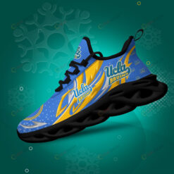 UCLA Bruins Logo Triangle Pattern 3D Max Soul Sneaker Shoes