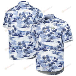 UCLA Bruins Tropical Horizons Button-Up Blue 3D Hawaiian Shirt SH1