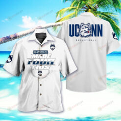 UConn Huskies Uconn Huskies NCAA Champions 2023 Made Four This Hawaiian Shirt SH1 - White