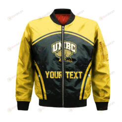 UMBC Retrievers Bomber Jacket 3D Printed Custom Text And Number Curve Style Sport