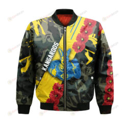 UMKC Kangaroos Bomber Jacket 3D Printed Sport Style Keep Go on