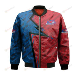 UMass Lowell River Hawks Bomber Jacket 3D Printed Abstract Pattern Sport