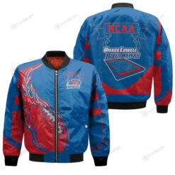 UMass Lowell River Hawks Bomber Jacket 3D Printed - Fire Football