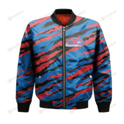 UMass Lowell River Hawks Bomber Jacket 3D Printed Sport Style Team Logo Pattern