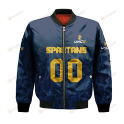 UNC Greensboro Spartans Bomber Jacket 3D Printed Team Logo Custom Text And Number