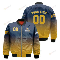 UNC Greensboro Spartans Fadded Bomber Jacket 3D Printed