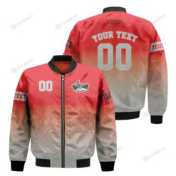 UNLV Rebels Fadded Bomber Jacket 3D Printed