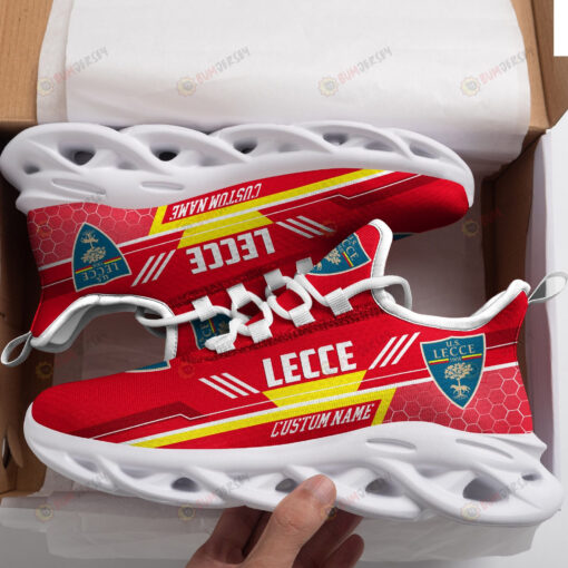 US Lecce Logo Custom Name Pattern 3D Max Soul Sneaker Shoes