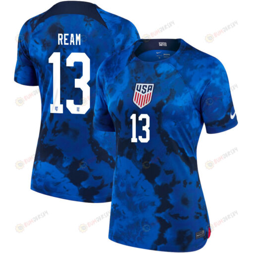 USA National Team 2022-23 Qatar World Cup Tim Ream 13 Away Jersey