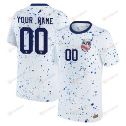 USA Women's National Team 2023-24 World Cup Custom 00 Home Men Jersey