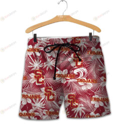 USC Trojans Men Shorts Tropical Seamless