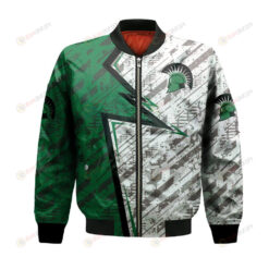 USC Upstate Spartans Bomber Jacket 3D Printed Abstract Pattern Sport