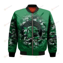 USC Upstate Spartans Bomber Jacket 3D Printed Camouflage Vintage