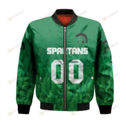 USC Upstate Spartans Bomber Jacket 3D Printed Team Logo Custom Text And Number