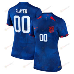 USWNT Women 2023 Away Custom Jersey - Royal