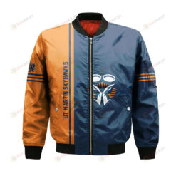 UT Martin Skyhawks Bomber Jacket 3D Printed Half Style